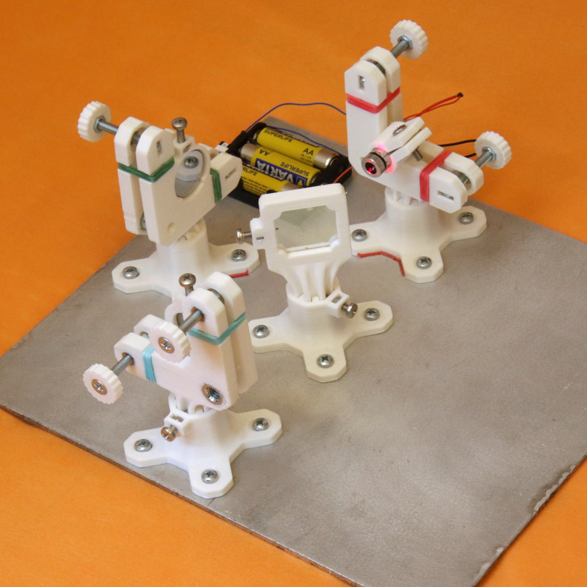 Final interferometer build