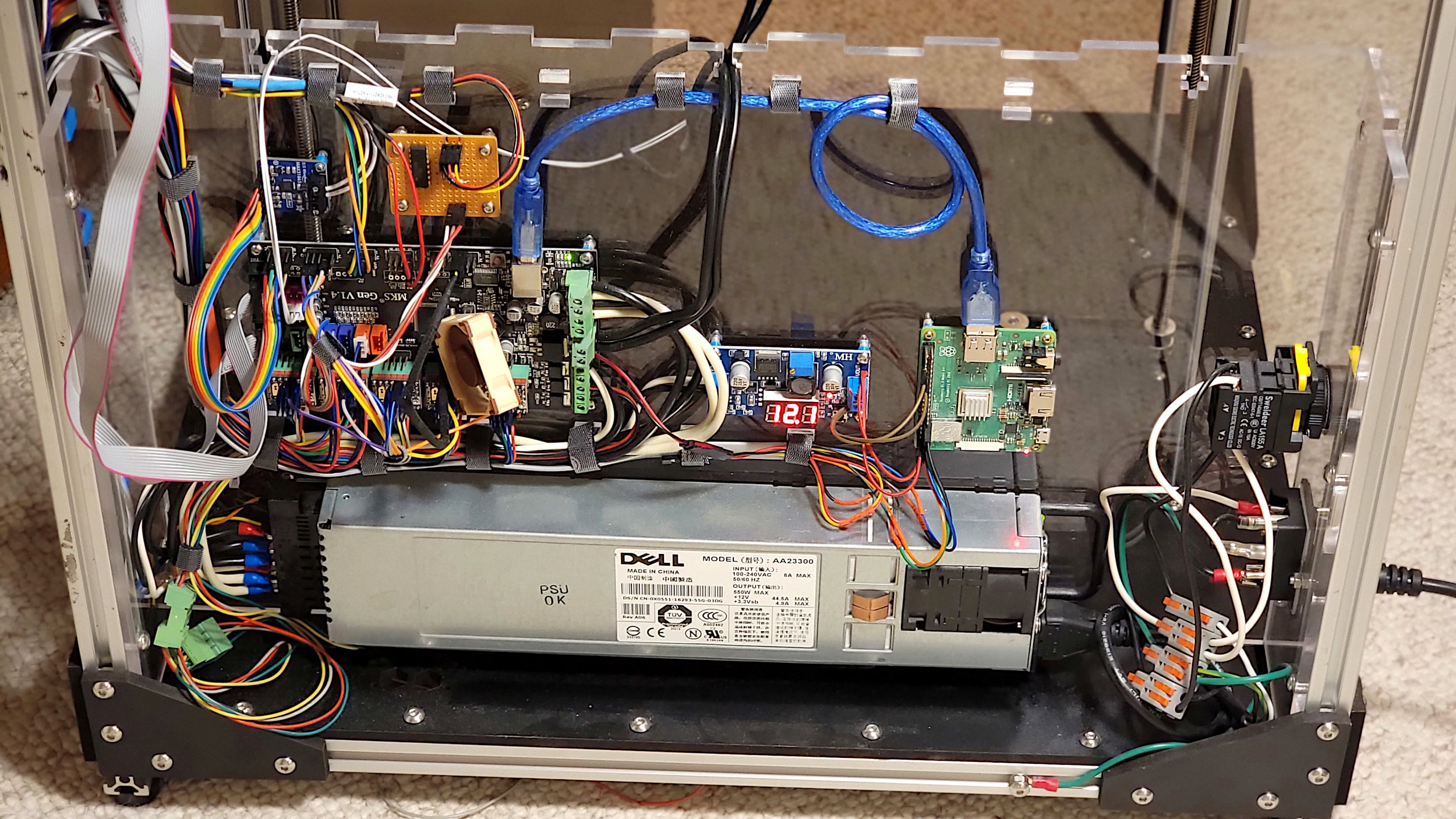 Electronics box