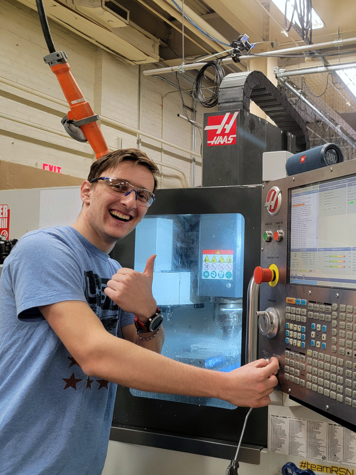 Machining the airbrakes frame